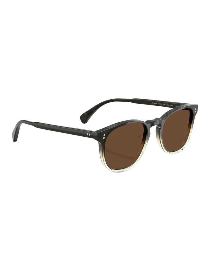 Finley Esq. Sun Acetate Polarised Sunglasses in Black image 5