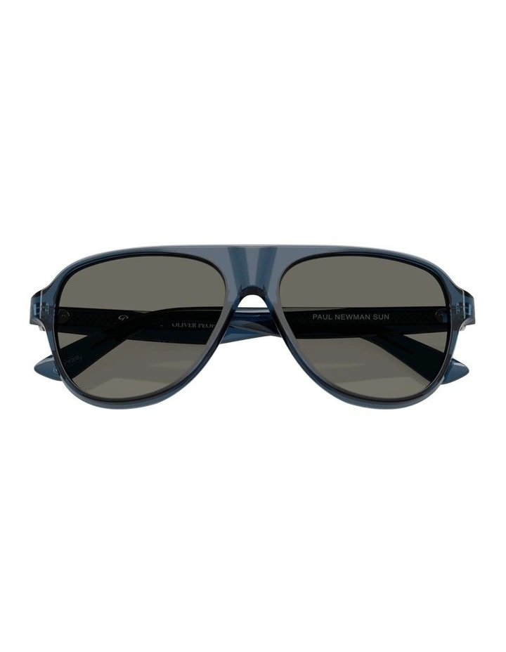 Paul Newman Sun Acetate Sunglasses in Blue image 4