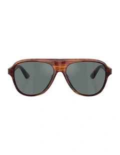 Paul Newman Sun Acetate Sunglasses in Red