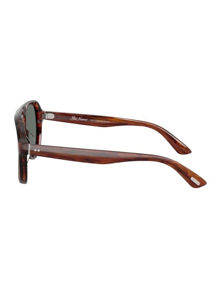 Paul Newman Sun Acetate Sunglasses in Red image 3