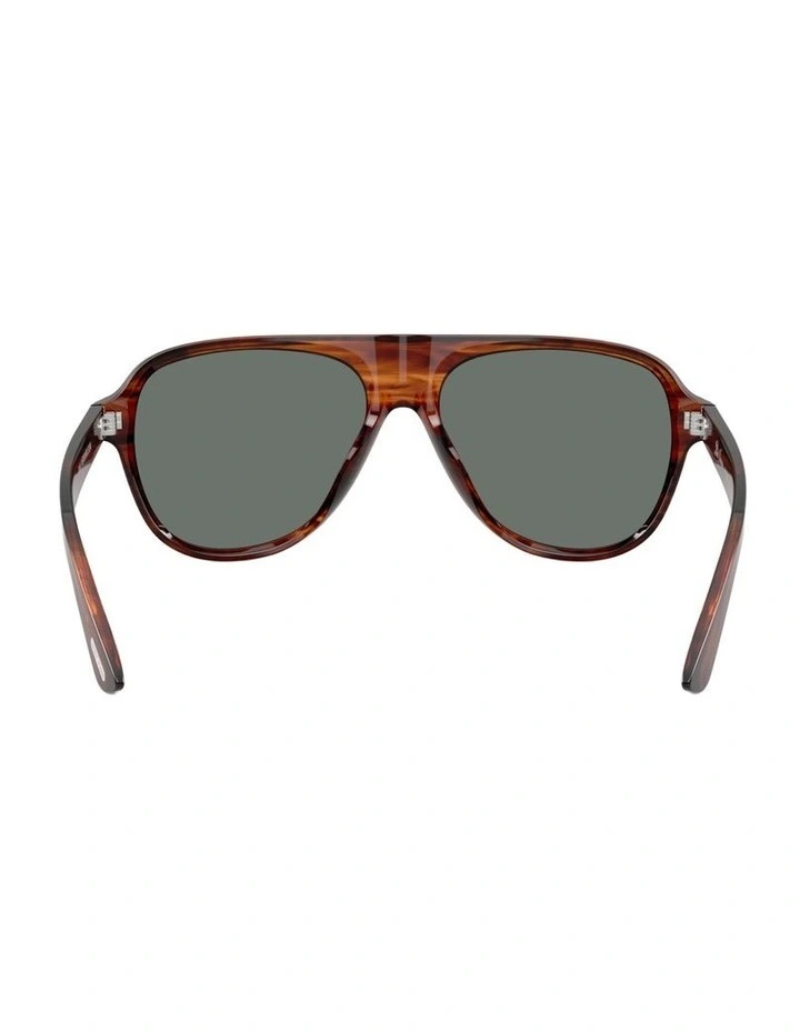 Paul Newman Sun Acetate Sunglasses in Red image 4