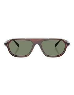 Estin Acetate Sunglasses in Brown