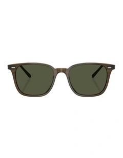 Laedin Acetate Sunglasses in Green