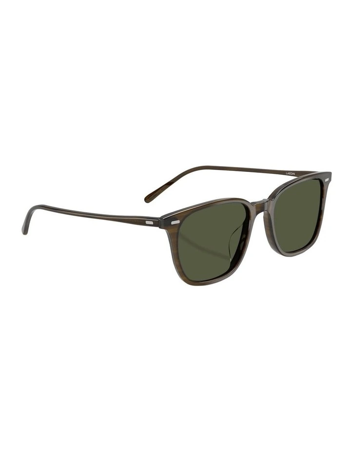 Laedin Acetate Sunglasses in Green image 3