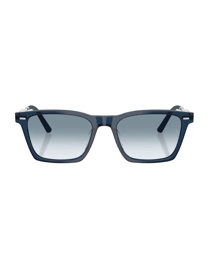 Acetate Sunglasses R-19 in Blue image 1