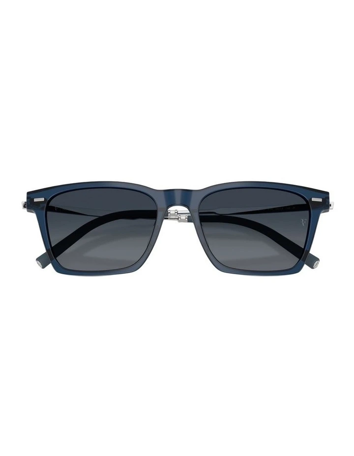 Acetate Sunglasses R-19 in Blue image 5