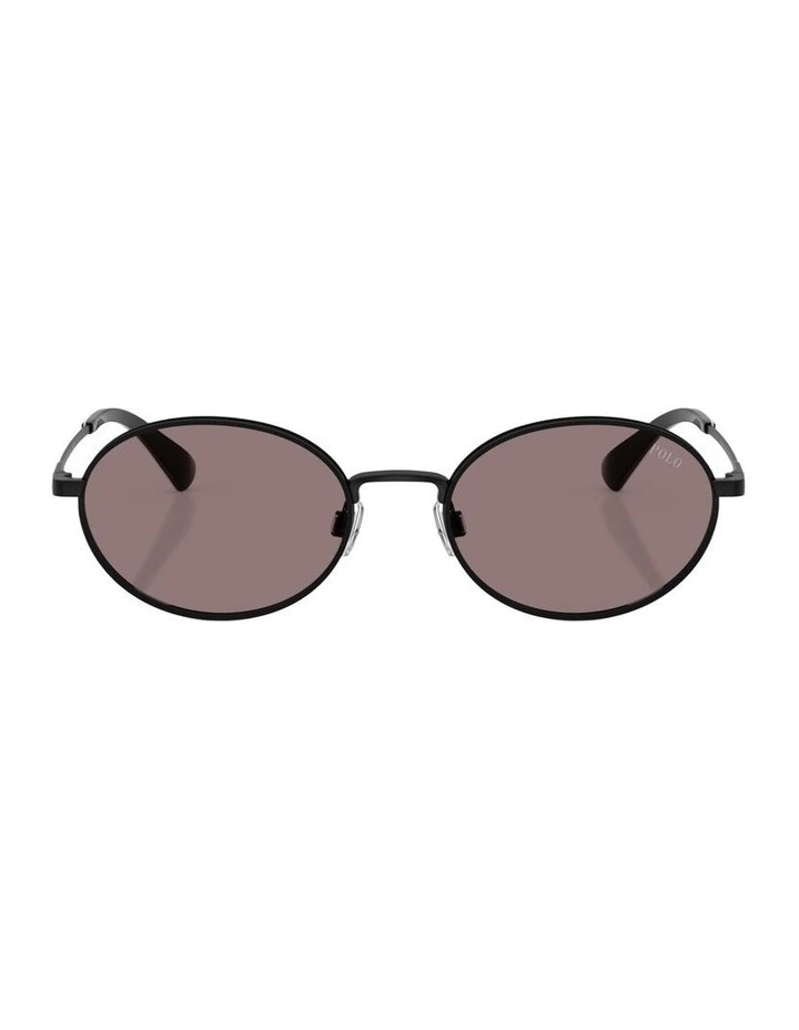 Metal Sunglasses in Black image 2