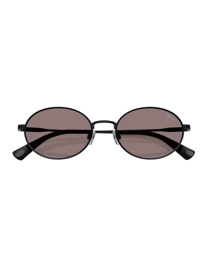 Metal Sunglasses in Black image 4