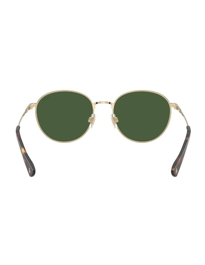 Metal Sunglasses in Gold image 2
