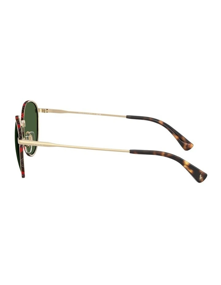 Metal Sunglasses in Gold image 3