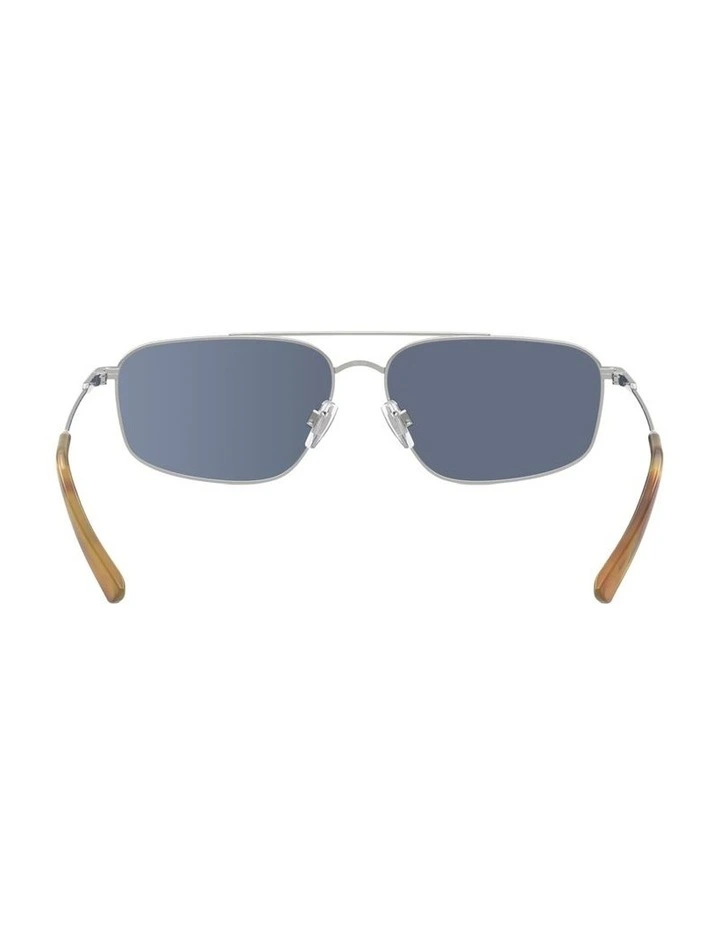 Metal Sunglasses in Silver image 2