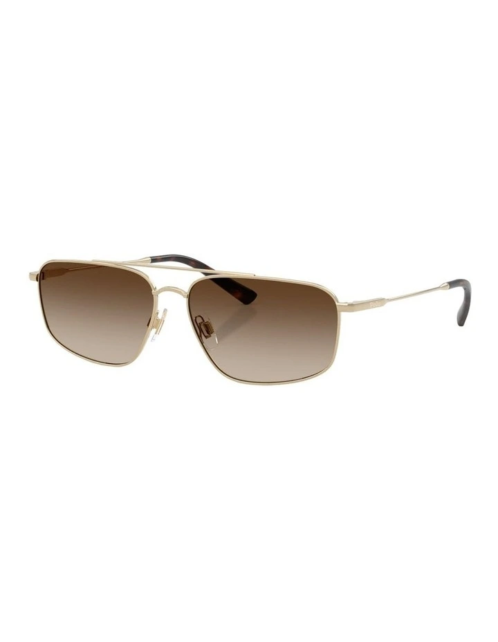 Metal Sunglasses in Gold image 1