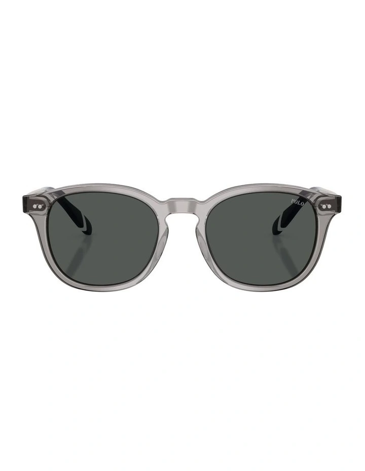 Acetate Sunglasses in Grey image 1