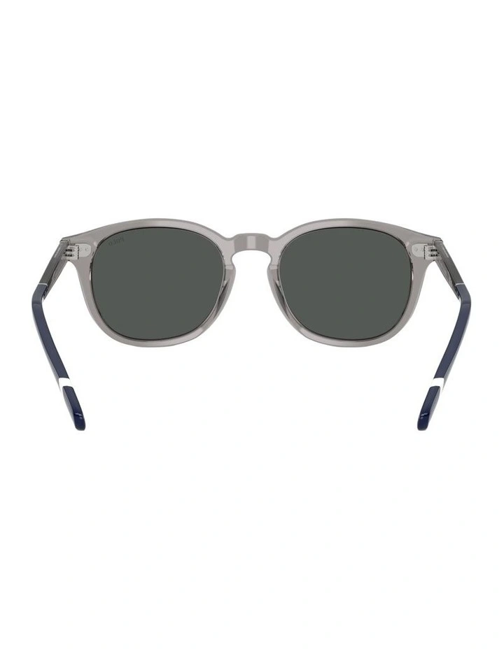 Acetate Sunglasses in Grey image 2