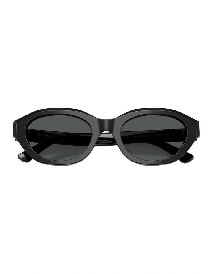 Acetate Sunglasses in Black image 4