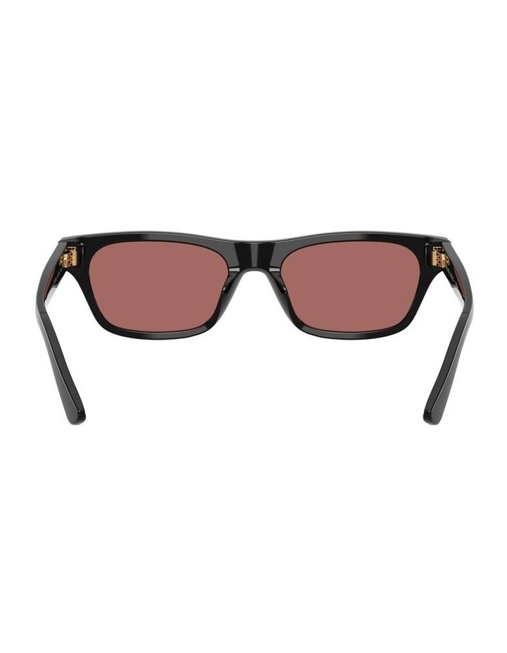 Acetate Sunglasses in Black image 4
