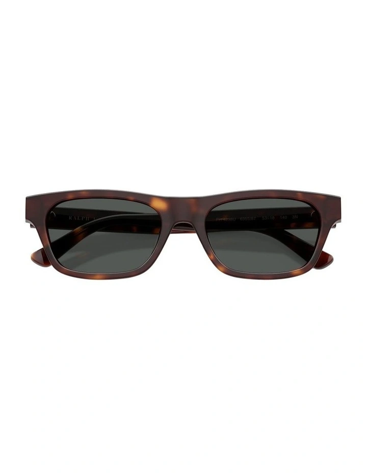 Acetate Sunglasses in Brown image 4