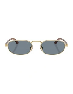 Metal Sunglasses in Gold
