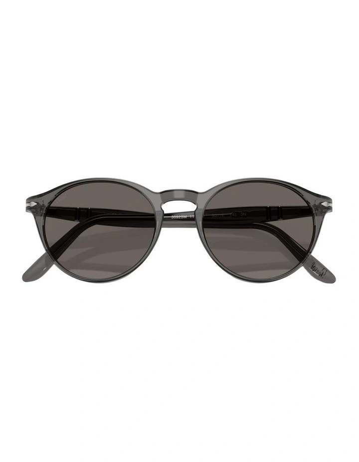 Acetate Sunglasses in Grey image 3
