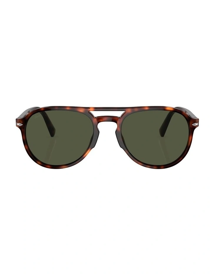 Acetate Sunglasses PO3235S in Tortoise image 2
