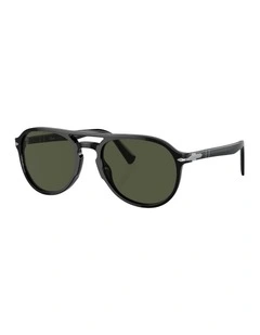 Acetate Sunglasses PO3235S in Black
