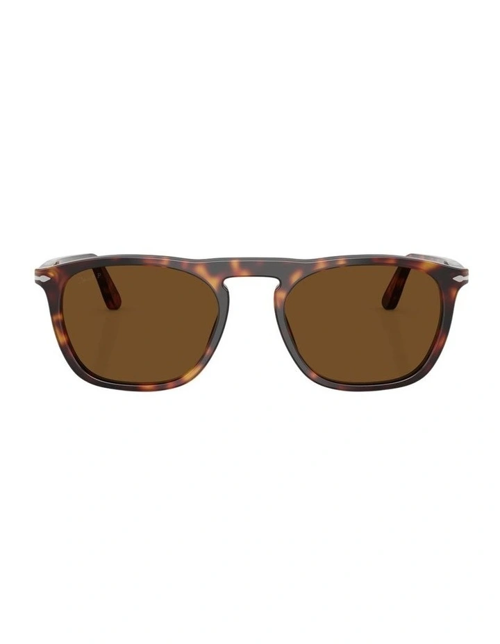 Gae Acetate Polarised Sunglasses PO3391S in Tortoise image 1