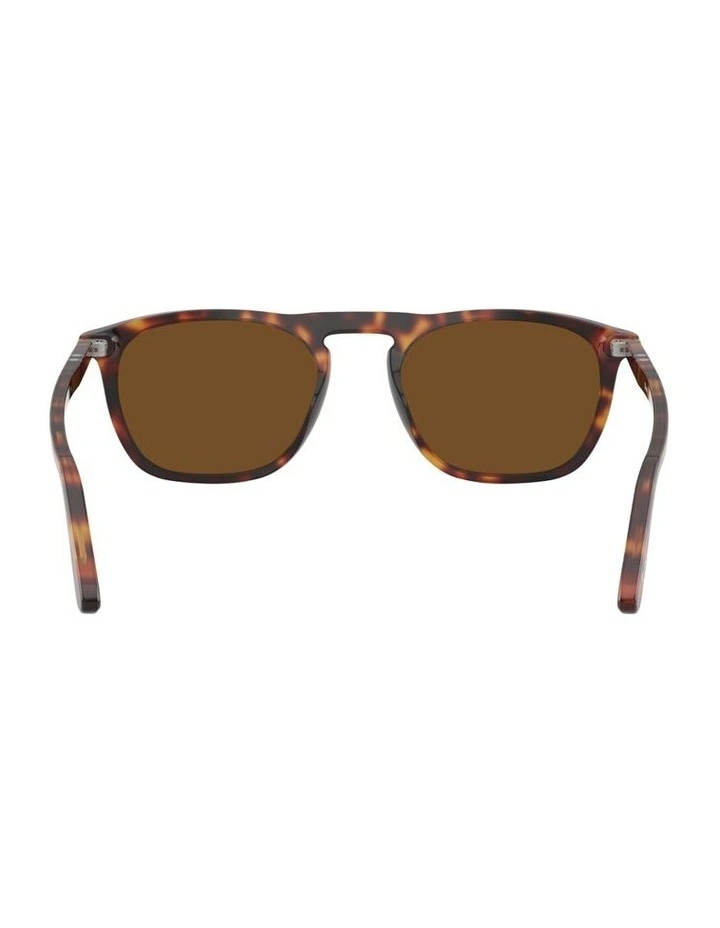 Gae Acetate Polarised Sunglasses PO3391S in Tortoise image 1