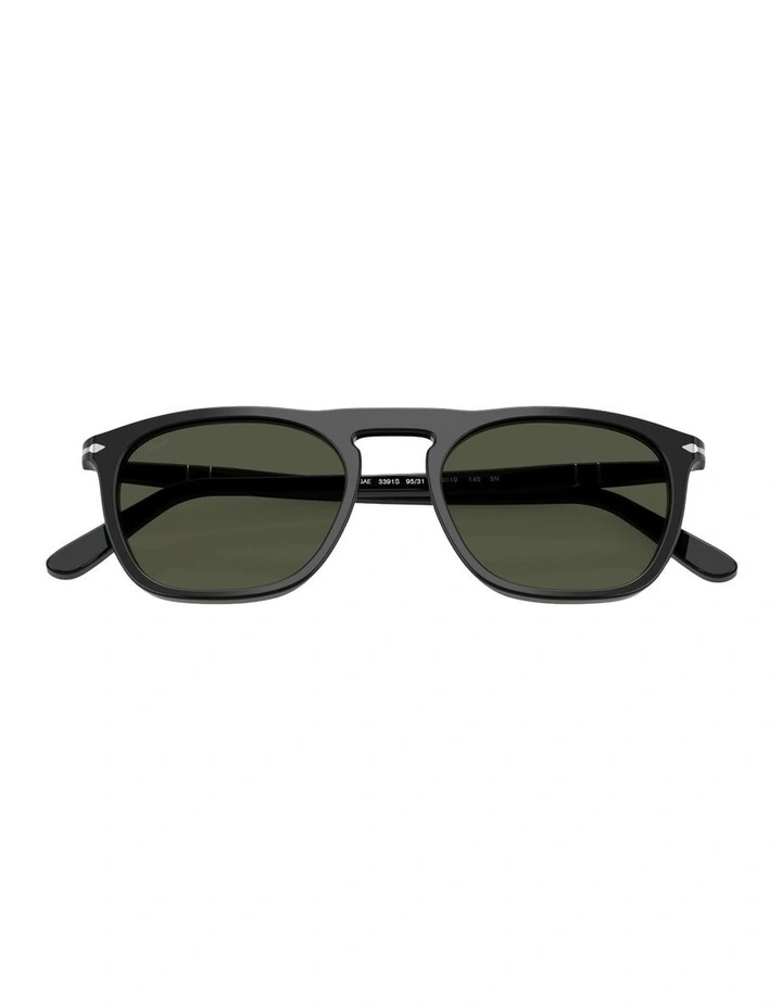 Gae Acetate Sunglasses PO3391S in Black image 4