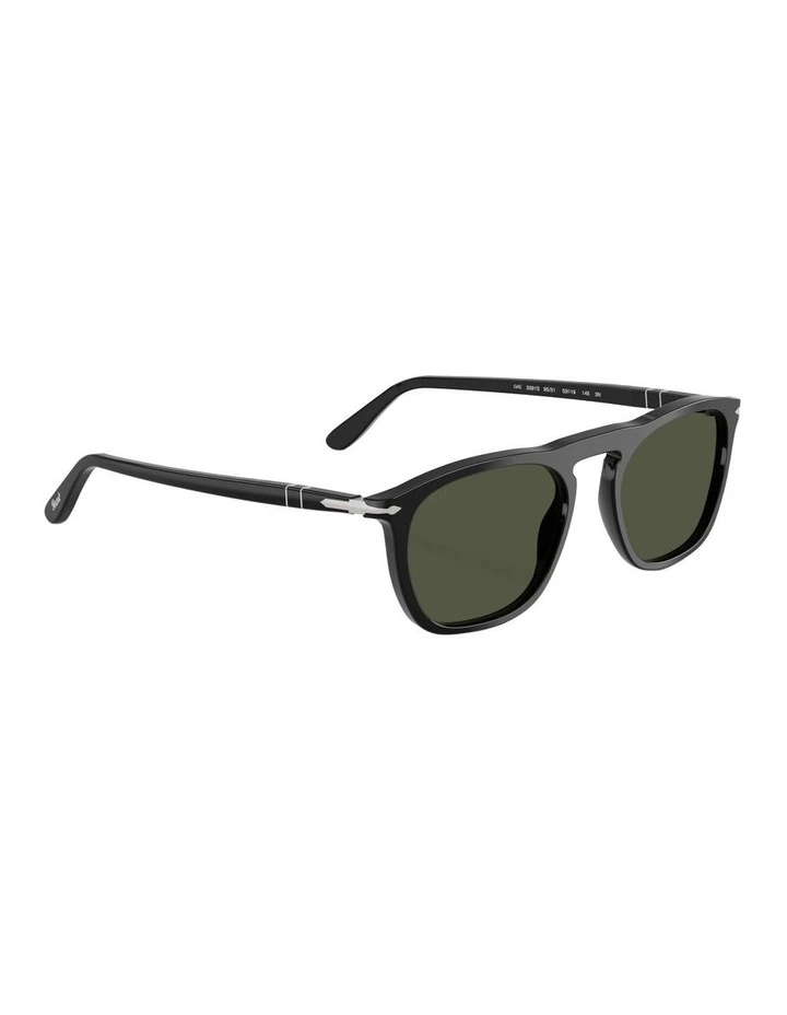 Gae Acetate Sunglasses PO3391S in Black image 4