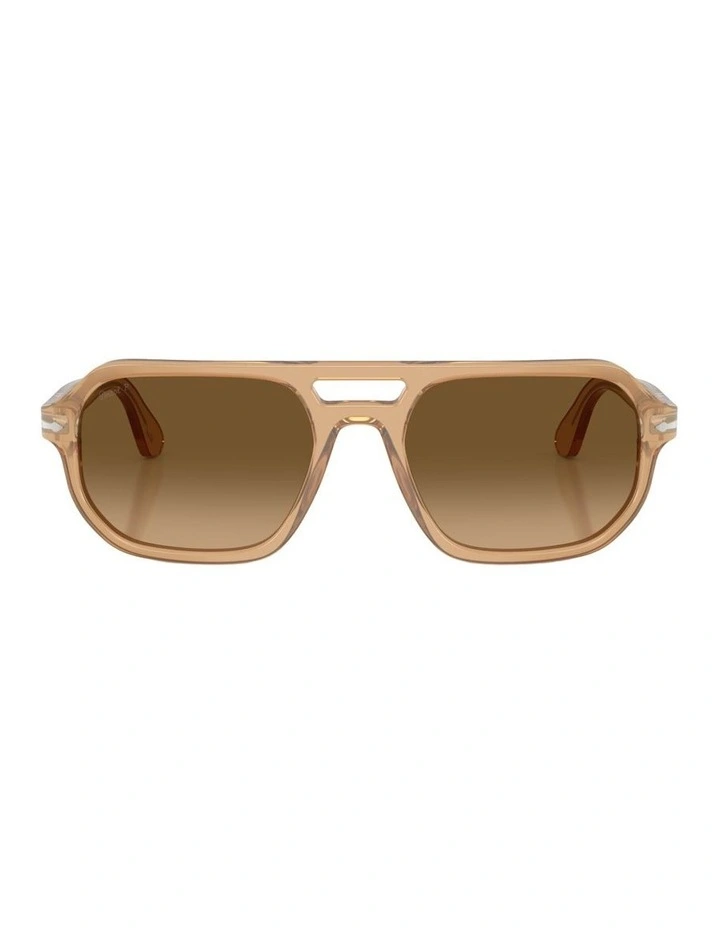 Guido Acetate Polarised Sunglasses PO3393S in Brown image 2