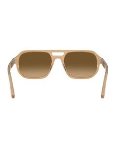 Guido Acetate Polarised Sunglasses PO3393S in Brown