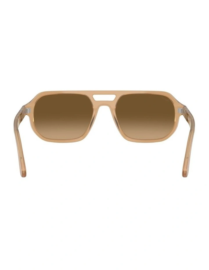 Guido Acetate Polarised Sunglasses PO3393S in Brown image 1
