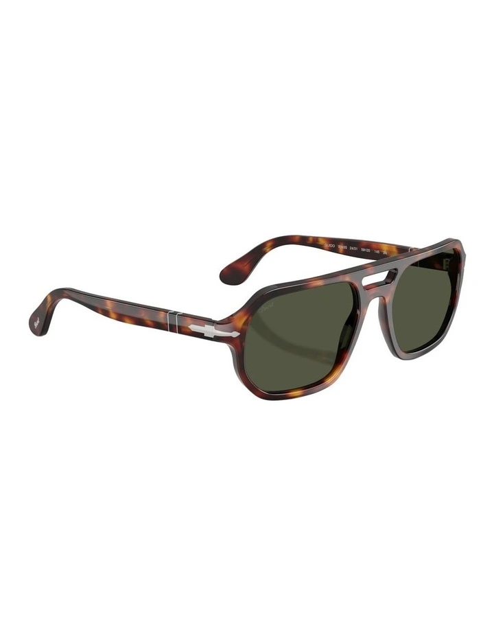 Guido Acetate Sunglasses PO3393S in Tortoise image 5