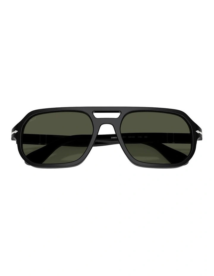 Guido Acetate Sunglasses PO3393S in Black image 4