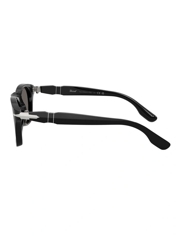 Acetate Sunglasses in Black image 2