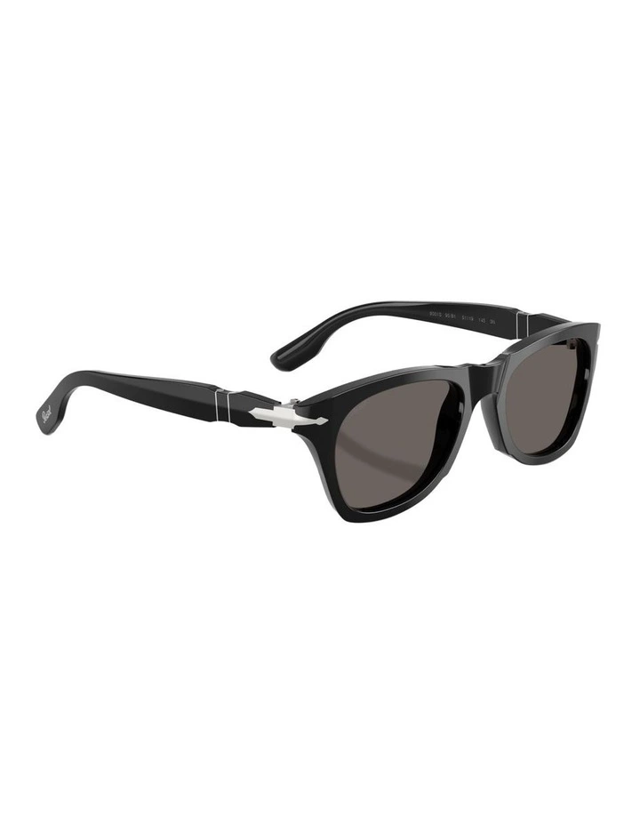 Acetate Sunglasses in Black image 3