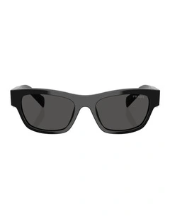 Acetate Sunglasses in Black