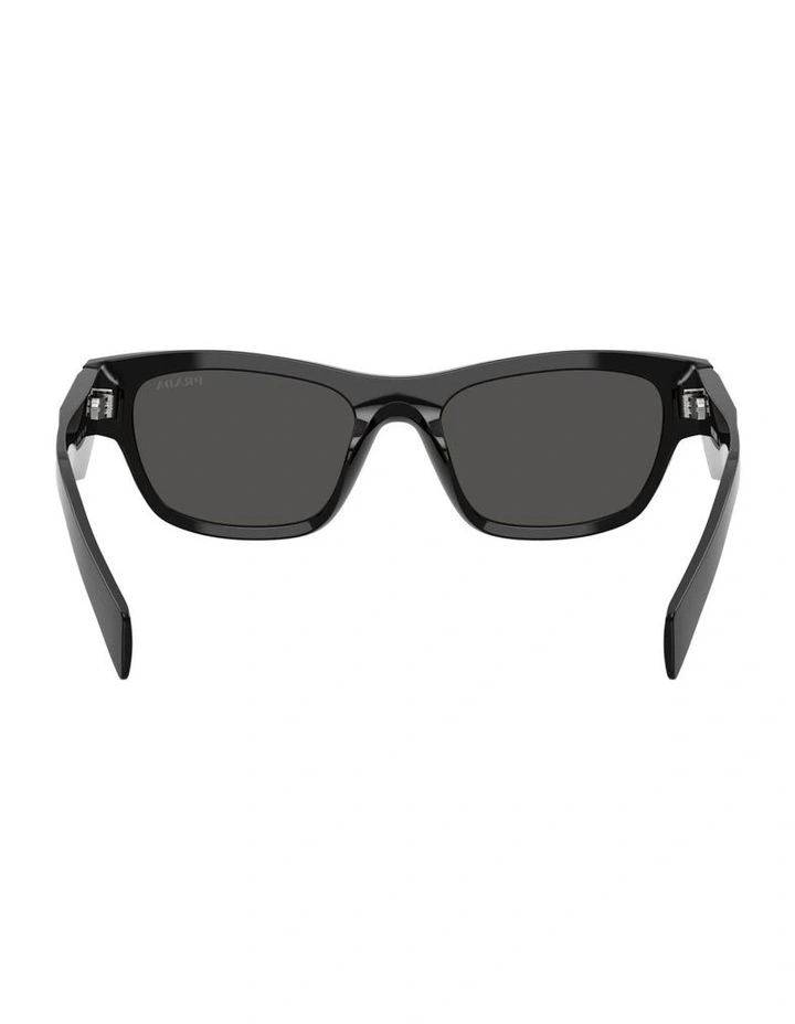 Acetate Sunglasses in Black image 2
