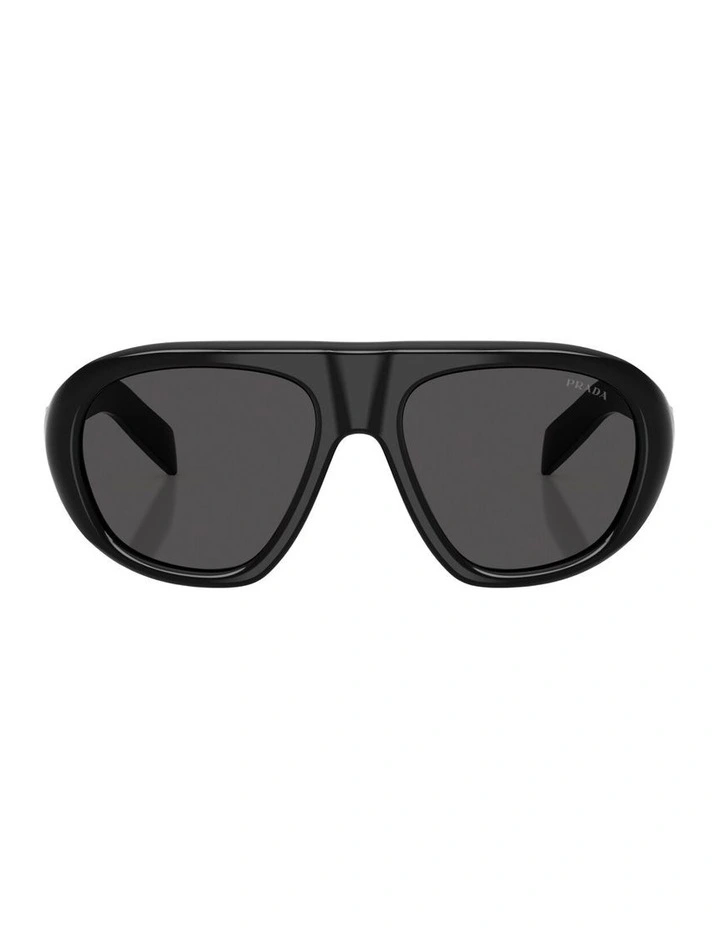 Acetate Sunglasses in Black image 1