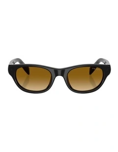 Acetate Sunglasses in Black