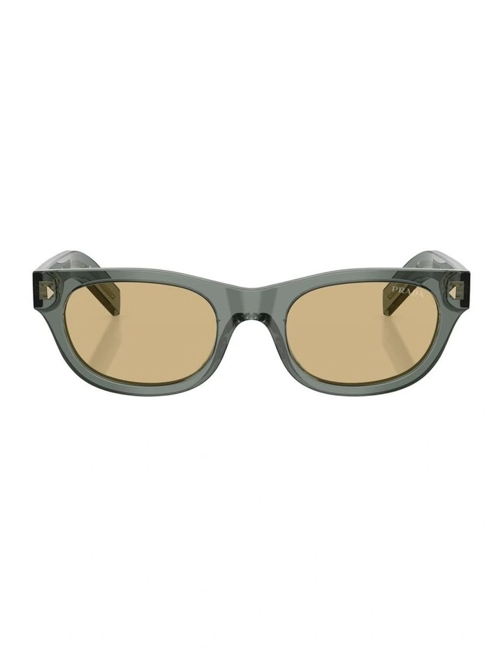 Acetate Sunglasses in Grey image 2
