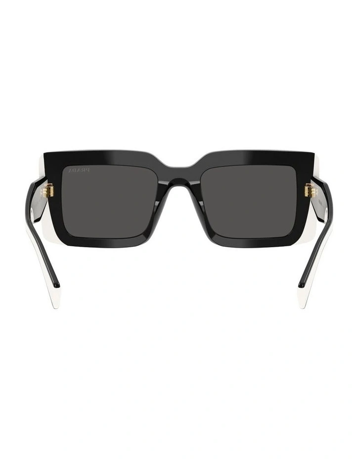 Acetate Sunglasses in Black image 2