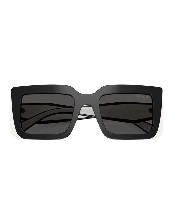 Acetate Sunglasses in Black image 4