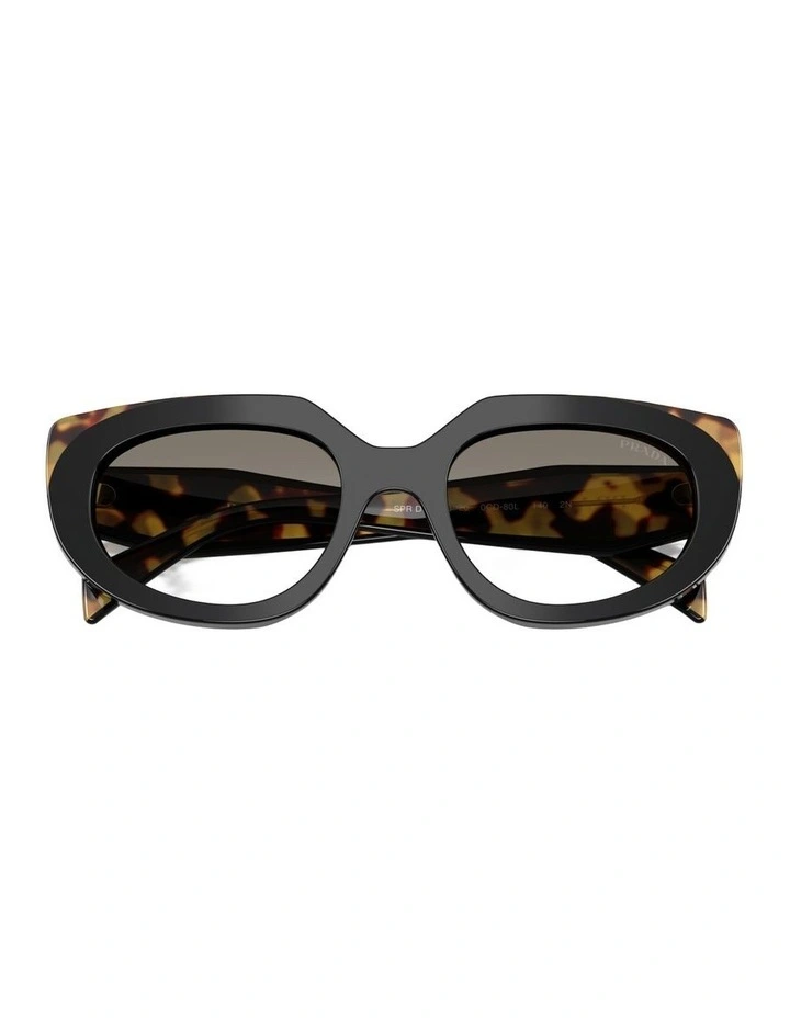 Acetate Sunglasses in Black image 3