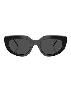 Acetate Sunglasses in Black