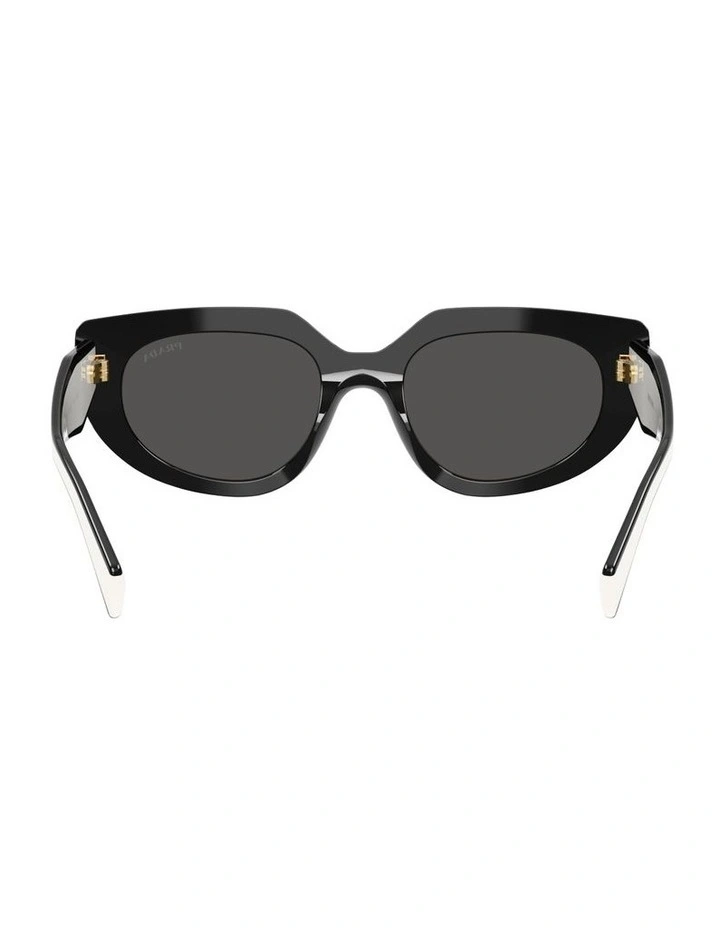 Acetate Sunglasses in Black image 2