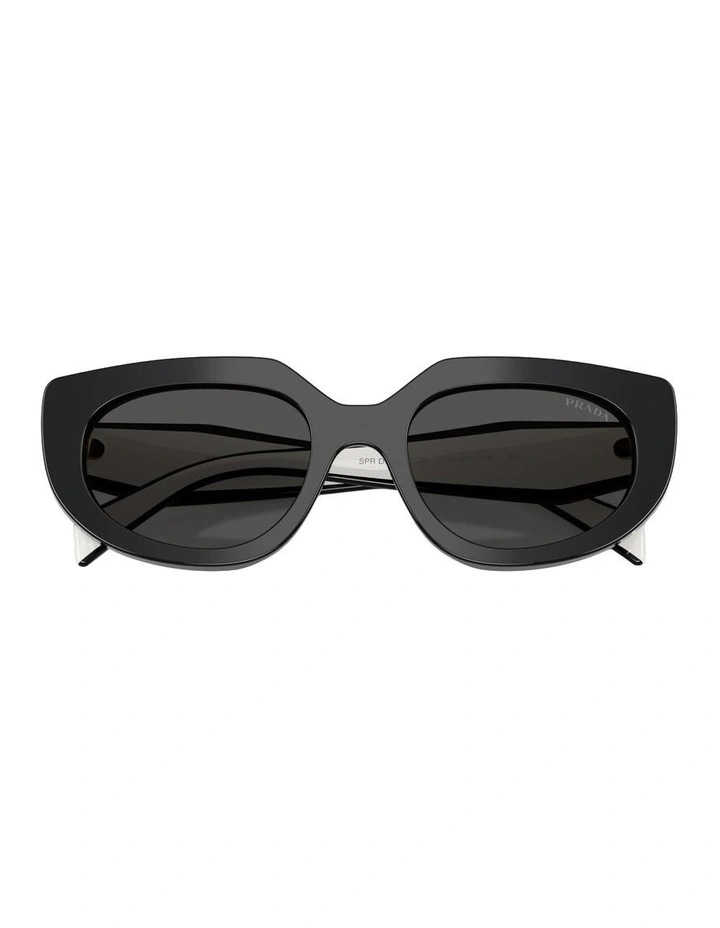 Acetate Sunglasses in Black image 4