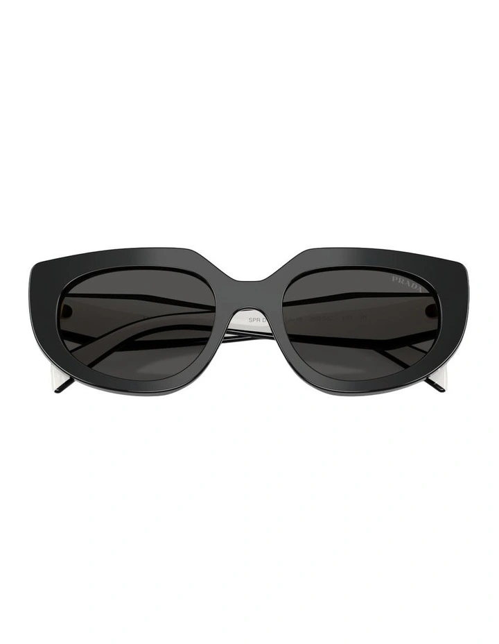 Acetate Sunglasses in Black image 3
