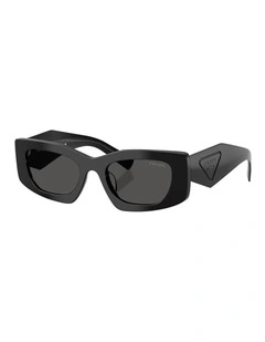 Acetate Sunglasses in Black