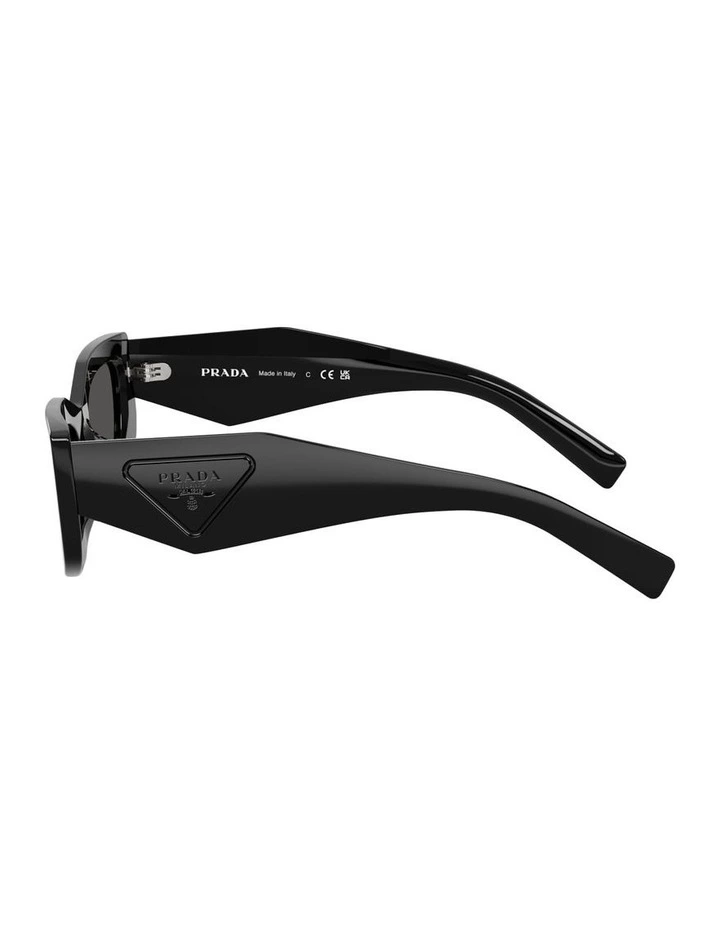 Acetate Sunglasses in Black image 3